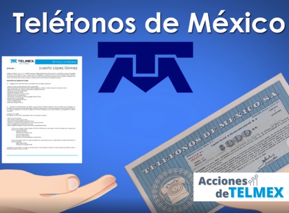 Cómo saber si tengo acciones de Telmex