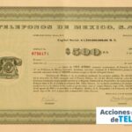 Qué precio tiene una acción de Telmex