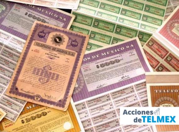 títulos de Telmex